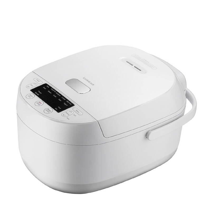 Nồi Cơm Điện LocknLock Electric Rice Cooker 220-240V, 50/60Hz, 590W, 1.0L - Màu Trắng - EJR311WHT, , large image number null